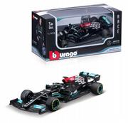 Samochody i pojazdy dla dzieci - BOLID F1 Mercedes AMG W12 E Hamilton 1:43 BBURAGO - miniaturka - grafika 1