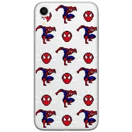 Etui i futerały do telefonów - ERT GROUP etui na telefon Iphone XR, case oryginalny i oficjalnie licencjonowany przez Marvel, wzór Spider Man 025, optymalnie dopasowane, plecki z TPU częściowo przeźroczyste - miniaturka - grafika 1