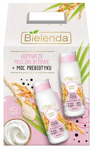 Bielenda XMASS - Zestaw Beauty Milky (Mleczko ryżowe do kąpieli 400ml + Mleczko do ciała 400ml) - Zestawy kosmetyków damskich - miniaturka - grafika 1