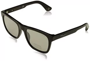 Police Unisex SPLE37N okulary przeciwsłoneczne, czarne, rozmiar 56, czarny, 56 - Okulary przeciwsłoneczne - miniaturka - grafika 1