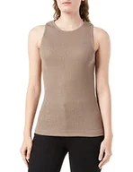 Koszulki i topy damskie - G-STAR RAW Women's Tank top wmn T-Shirt, brązowy (deep Walnut D23093-D276-B743), XXL, brązowy (Deep Walnut D23093-d276-b743), XXL - miniaturka - grafika 1