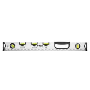 NEOTOOLS Ręczna poziomica 5 libelek 600 mm 71-122  - Poziomice, łaty, miary - miniaturka - grafika 1