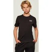 Koszulki dla chłopców - EA7 T-shirt | Regular Fit - miniaturka - grafika 1