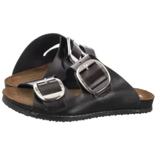 Klapki Czarne 06996-01/00-0 (MA1385-a) Maciejka - Klapki i japonki damskie - miniaturka - grafika 1