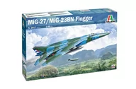 Samoloty i helikoptery - Italeri, MiG-27/MiG-23BN Flogger 1/48, Model plastikowy - miniaturka - grafika 1
