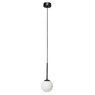 Kaspa Kulisty zwis nad łóżko LAMIA 11039102 szklana lampa wisząca biała - Lampy sufitowe - miniaturka - grafika 1