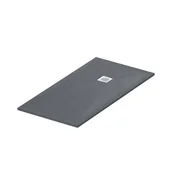 Brodziki prysznicowe - Balneo Stone Tray brodzik prostokątny 110x80 cm kompozytowy ciemnoszary STFDG8011025 - miniaturka - grafika 1