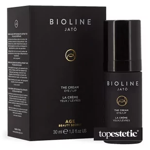 Bioline Age Beauty Secret The Cream Eye/Lip Krem do pielęgnacji okolicy oczu i ust 30ml - Kosmetyki pod oczy - miniaturka - grafika 1