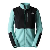 Bluzy sportowe damskie - Bluza The North Face Diablo 0A5IHU8641 - zielono-czarna - miniaturka - grafika 1