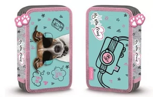 St. Majewski Piórnik dwukomorowy z wyposażeniem DOG My Little Friend 728685 - Piórniki - miniaturka - grafika 1