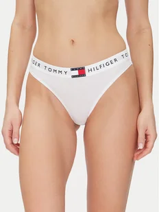 Tommy Hilfiger Figi klasyczne UW0UW06038 Biały - Majtki damskie - miniaturka - grafika 1