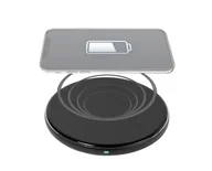 Ładowarki do telefonów - Vivanco QICHARPADVV15WBK Smartfon Czarny USB Bezprzewodowe ładowanie Szybkie ładowanie Automatyczna, Wewnętrzna - miniaturka - grafika 1