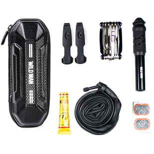 Etui torba sakwa rowerowa Wildman XT11 na rower w miejsce uchwytu na bidon 0,5L Czarna - Sakwy rowerowe - miniaturka - grafika 10