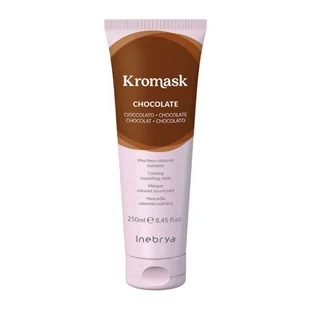 Inebrya Kromask, maska odświeżająca kolor, chocolate, 250ml - Farby do włosów i szampony koloryzujące - miniaturka - grafika 1