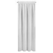 Firany - Firana Dekoracyjna Rain 140 x 270 Taśma Biały - miniaturka - grafika 1