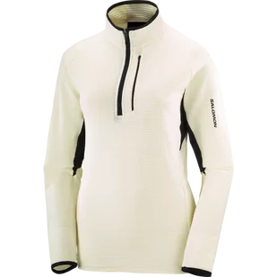 BLUZA SALOMON ESSENTIAL LTWARM HZ W C21148 - Bluzy sportowe damskie - miniaturka - grafika 1