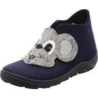 Kapcie damskie - Superfit Happy OCTI kapcie domowe, niebieskie/szare 8100, 30 EU szerokie, Niebieski, szary 8100, 30 EU Weit - miniaturka - grafika 1