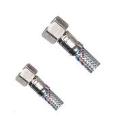 Akcesoria do armatury i ceramiki - Aqualine wąż przyłączeniowy nierdzewny 120 cm chrom 33262 - miniaturka - grafika 1