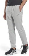 Spodnie męskie - REEBOK - SPODNIE DRESOWE POLAR - WOR THERMOWARM PANT HN9156-M - miniaturka - grafika 1