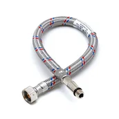 Akcesoria hydrauliczne - MATEU Wężyk Industrias Griferias M10 x W3/8" 40 cm - miniaturka - grafika 1