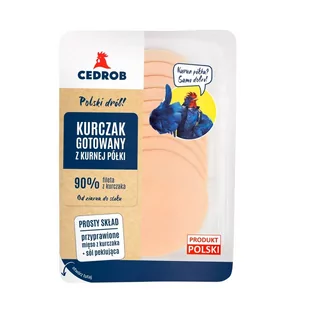 KURCZAK GOTOWANY Z KURNEJ PÓŁKI 80G - Kiełbasa i wędliny - miniaturka - grafika 1