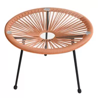 Fotele - Stolik Arthur 48 cm orange PATIO - miniaturka - grafika 1