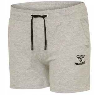 HUMMEL SPODENKI DRESOWE DAMSKIE SZARE CASUAL L PUA - Spodenki damskie - miniaturka - grafika 1