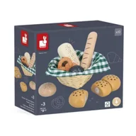 Zabawki AGD - Koszyk z pieczywem z drewna Shiny Grandma 3+ Janod - miniaturka - grafika 1