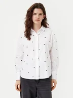 Koszule damskie - JDY Koszula Nelly 15330490 Biały Loose Fit - miniaturka - grafika 1