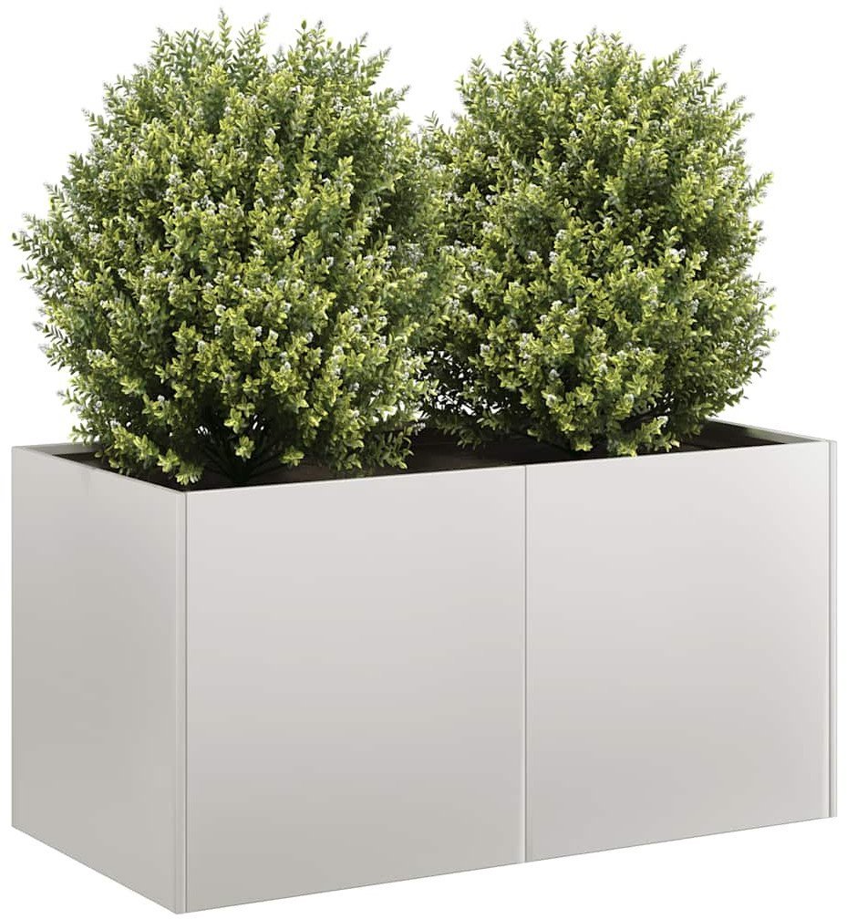 vidaXL Doniczka 80x40x40 cm Stal nierdzewna