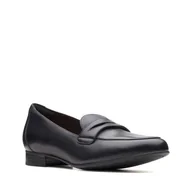 Półbuty damskie - Un Blush Go [black leather] - rozmiar 39.5 - miniaturka - grafika 1