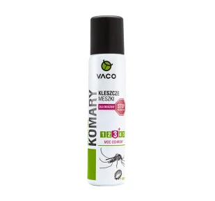 VACO SPRAY NA KOMARY KLESZCZE MESZKI DLA RODZINY 100ML - Zwalczanie i odstraszanie szkodników - miniaturka - grafika 1