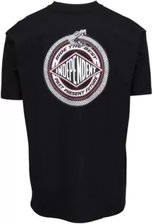 Koszulki męskie - t-shirt męski INDEPENDENT ETERNAL TEE Black - grafika 1