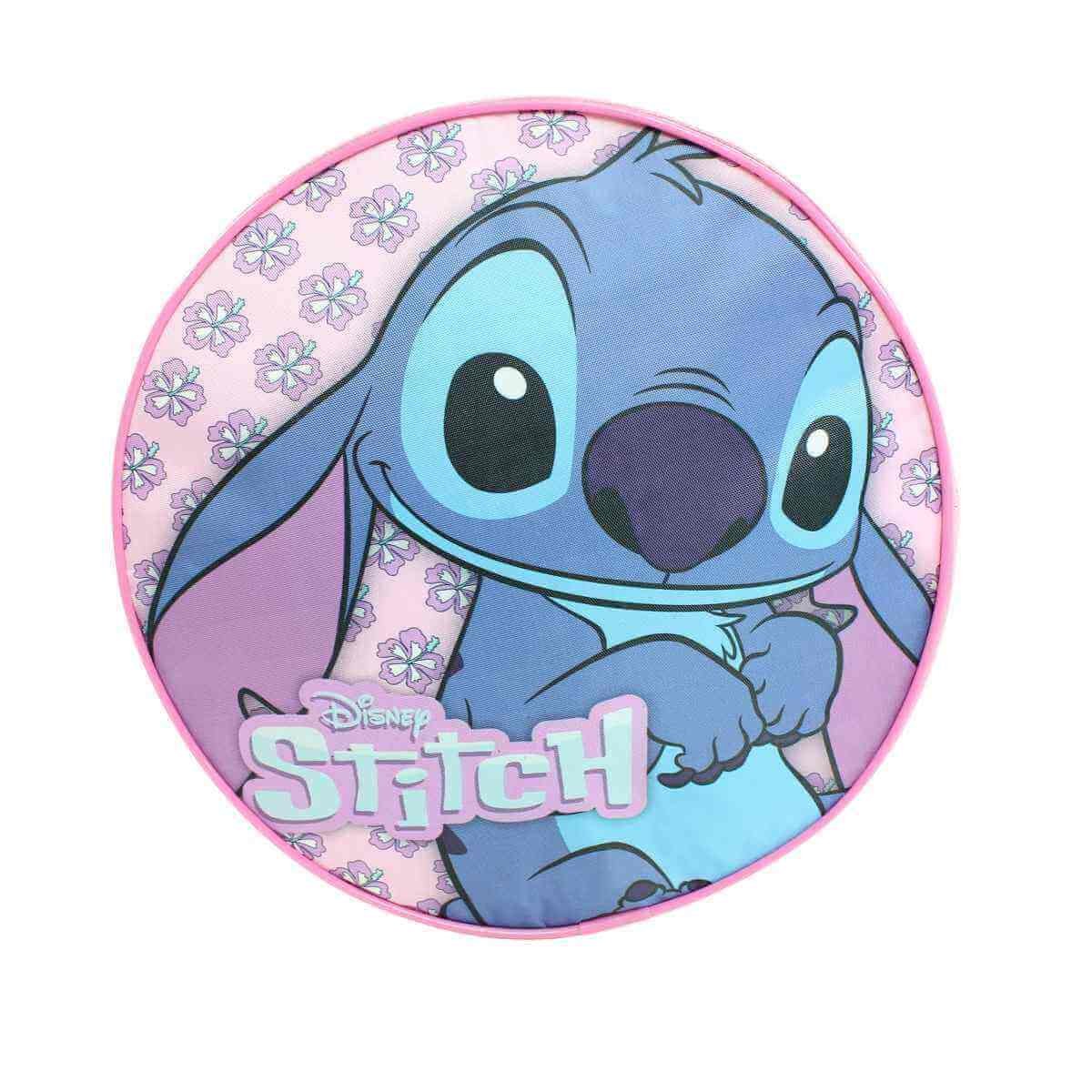 Plecak dziecięcy Disney Stitch ok. ⌀ 27 cm x 9 cm - różowy