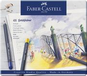 Artykuły biurowe - Faber Castell Kredki Goldfaber 48 kol. opak. metal FABER CASTELL - miniaturka - grafika 1