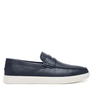 Mokasyny męskie - Mokasyny Geox U Avola U55GSA 00046 C4021 Granatowy - miniaturka - grafika 1