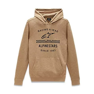 Bluzy męskie - Alpinestars Męska bluza z kapturem garaż Khaki XXL - grafika 1