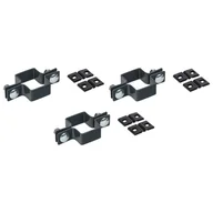 Akcesoria do ogrodzeń - Obejma przelotowa 40x60 mm 3szt. antracytowa 5905309201606 - miniaturka - grafika 1