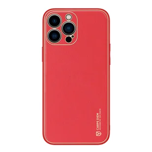 Dux Ducis Yolo eleganckie etui pokrowiec ze skóry ekologicznej iPhone 13 Pro Max czerwony - Etui i futerały do telefonów - miniaturka - grafika 13