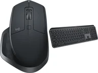 Myszki - Logitech MX Master 2S Graphite 910-005966 + MX Keys S Bezprzewodowa Graphite US 920-011587 - miniaturka - grafika 1