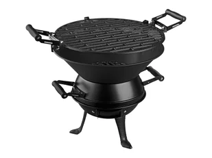 GRILLMEISTER Grill beczułka na węgiel drzewny Kansas, Ø 35 cm - Grille - miniaturka - grafika 1