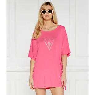 Guess T-shirt COULISSE | Relaxed fit - Koszulki i topy damskie - miniaturka - grafika 1
