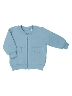 Chłopięca bluza dresowa rozpinana niebieska Nicol,r.92 - Bluzy dla chłopców - miniaturka - grafika 1