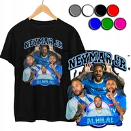 Moda i Uroda OUTLET - KOSZULKA DZIECIĘCA T-SHIRT Z NADRUKIEM - NEYMAR JR WZORY - M 134-140 - miniaturka - grafika 1