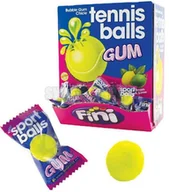 Gumy do żucia, lizaki, dropsy - Guma Do Żucia Z Sokiem Fini Tennis Balls  200 Sztuk - miniaturka - grafika 1