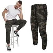 Odzież taktyczna i umundurowanie - Spodnie Długie Męskie BRANDIT Ray Vintage - Darkcamo - miniaturka - grafika 1