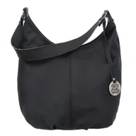 Torebki damskie - Torebka Damska Skórzana Kaletnik Zatoka Czarna - miniaturka - grafika 1