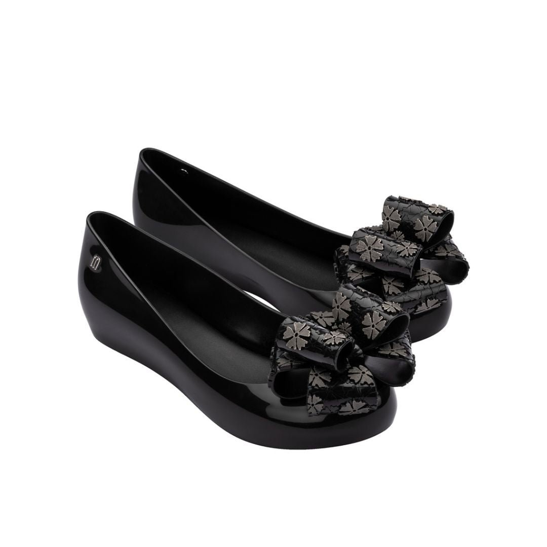 Melissa Ultragirl Sweet XXIII Ad Black Baleriny Damskie Z Kokardą Czarne 37