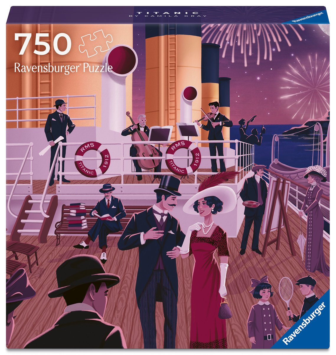 Puzzle 2D: Art & Soul Titanic 750 el.
