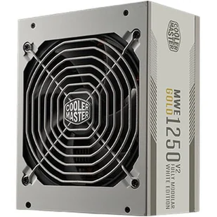 Zasilacz COOLER MASTER MWE V2 1250W 80 Plus Gold ATX3.0 Biały MPE-C501-AFCAG-3GEU - Zasilacze komputerowe - miniaturka - grafika 1
